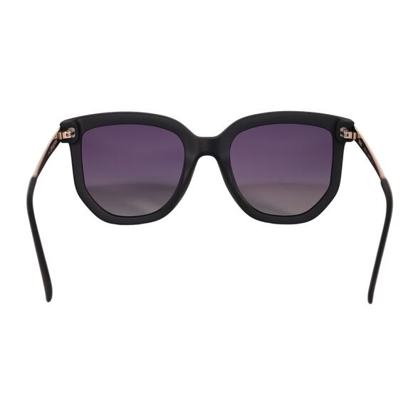 Quay Australia COFFEE RUN Polarized Round Womens Sunglasses - Black/Smoke - NWT - Picture 9 of 11